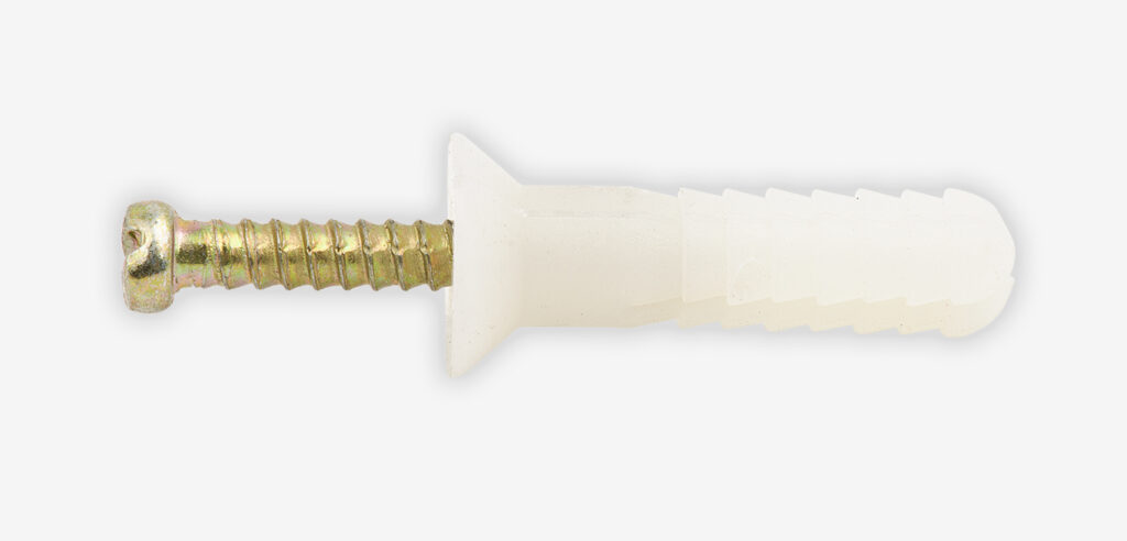 Nylon anchor mushroom