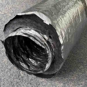 Flexible duct insulated